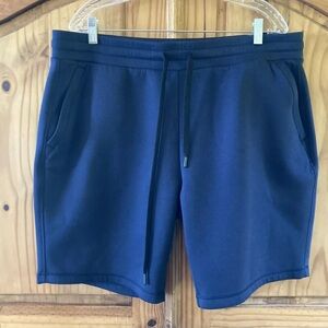 Men 32 Degrees Cool dark blue athletic elastic waist sweatshorts shorts size XL